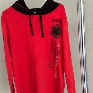 Disney Parks Kylo Ren Stormtrooper First Order Hooded Shirt